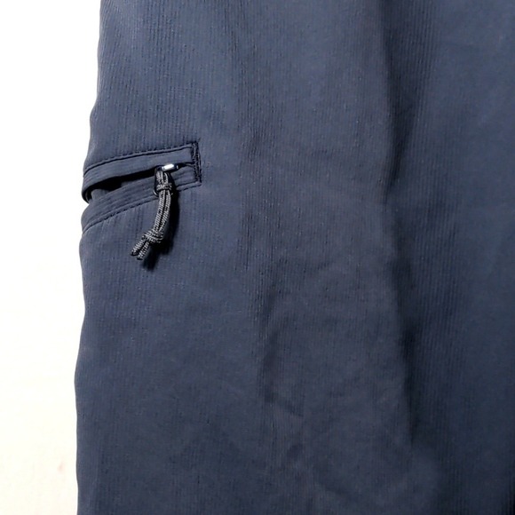 Wrangler Mens 30 ATG Outdoor Shorts Polyester Blue Hiking Cargo Utility Pockets - Picture 12 of 12